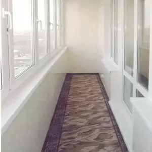 Балконы под ключ,  изготовление выноса,  обшивка,  отделка,  балконы,  лоджии