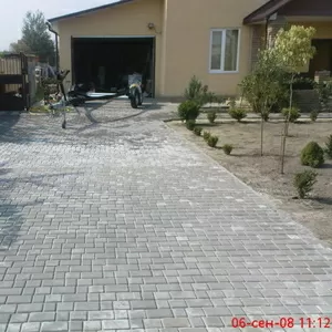 Укладка тротуарной плитки