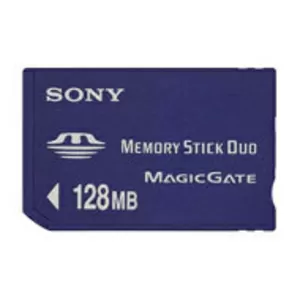 Продам карту памяти Sony Memory Stick Pro Duo 128mb 20грн.