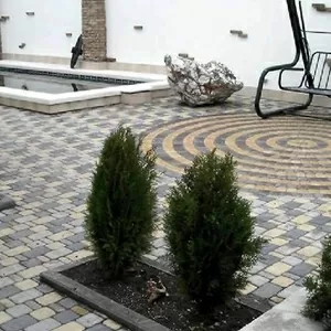 Укладка тротуарной плитки(ФЕМ)