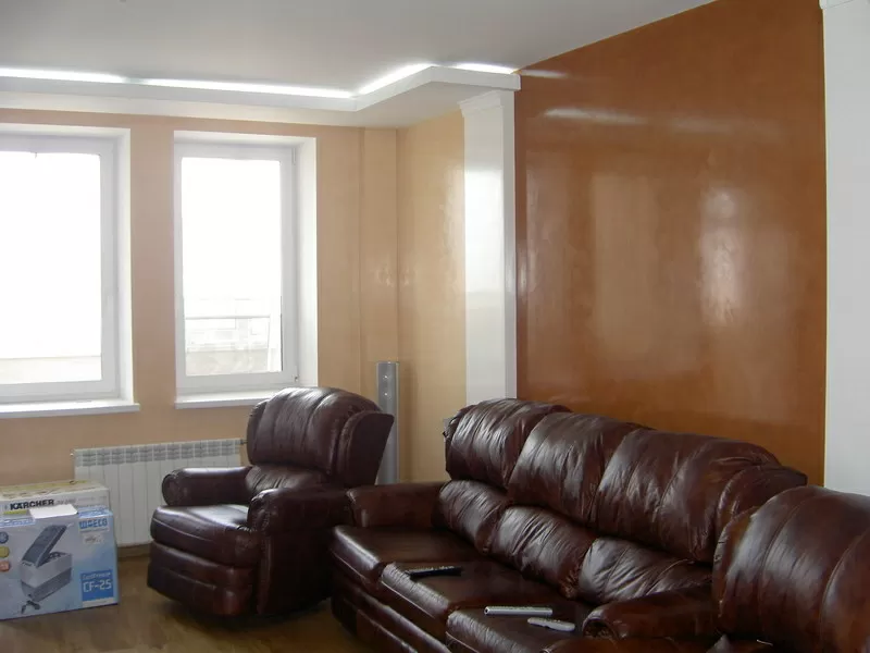 ДЕКОРАТИВНАЯ ОТДЕЛКА,  ПОКЛЕЙКА ОБОЕВ 3