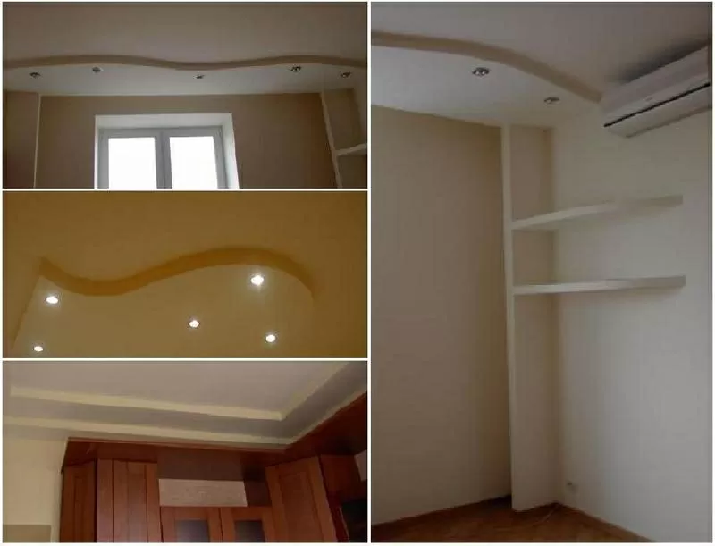 Гипсокартонные потолки,  перегородки,  арки,  стены,  короба,  ниши! 