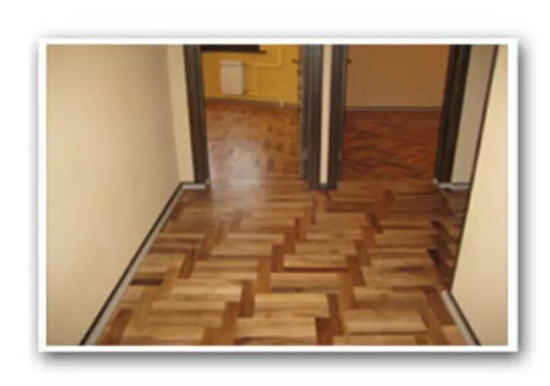 Циклевка паркета, шлифовка паркета, ремонт паркета