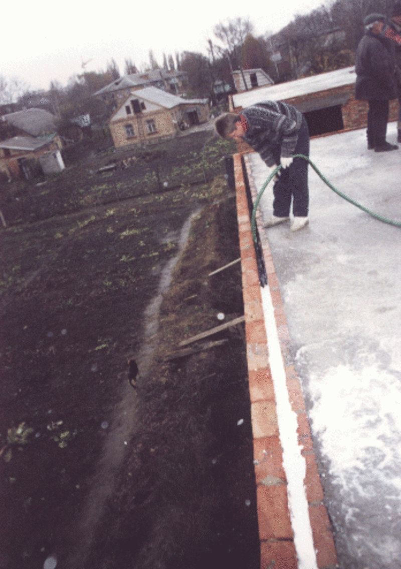 Утепление жидким пенопластом 4