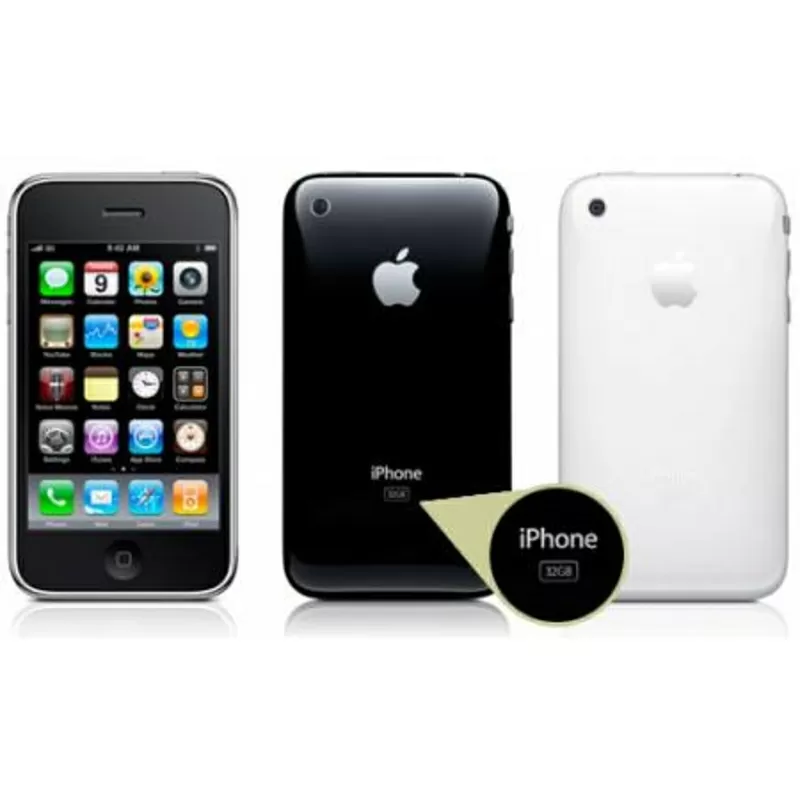 Apple iPhone 3G S 32GB разлоченый белый из США.