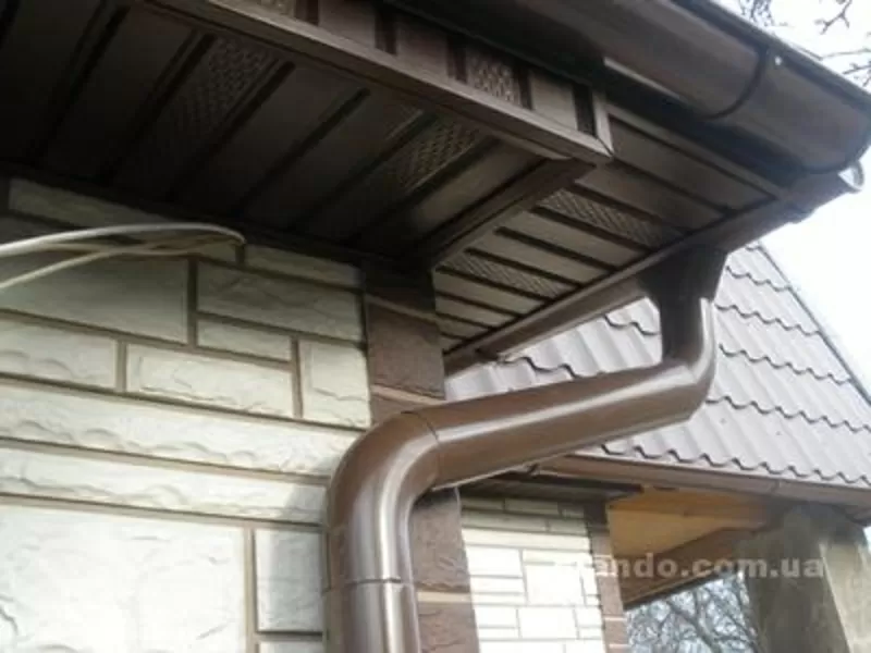 Водосточные купить, желоб, ринва, водосток цена, купить отливы, монтаж 4