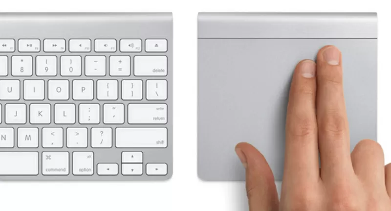 Apple Magic Trackpad. Самый большой трекпад Multi-Touch. 