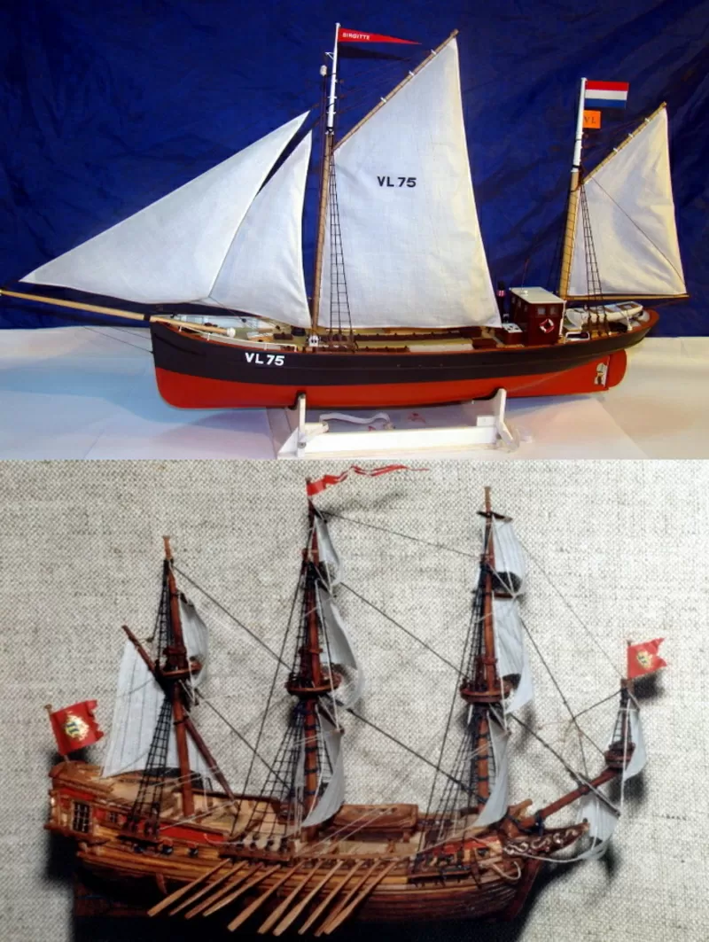 Модели кораблей,  яхт и катеров 5