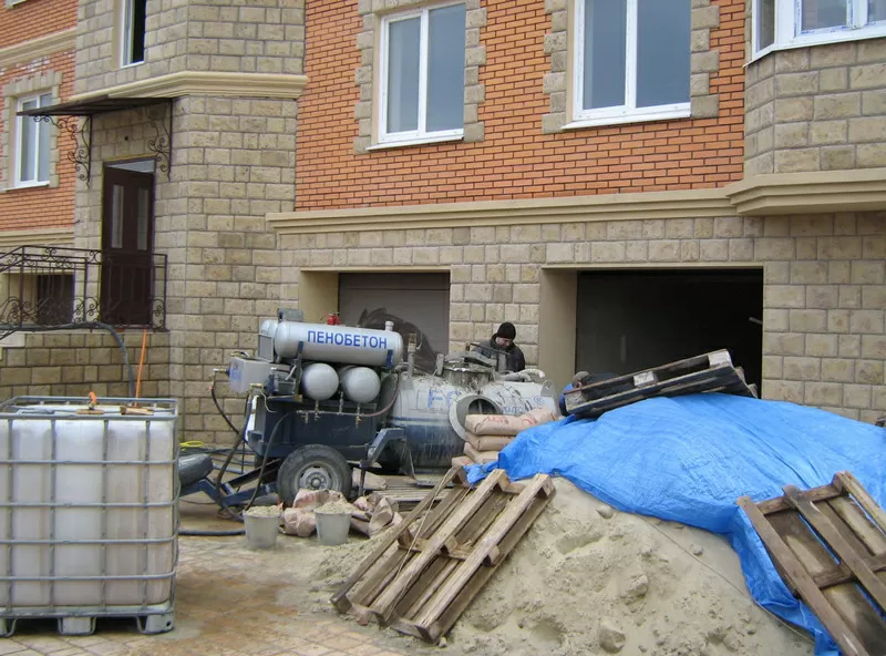 Пенобетон. Оборудование. Мобильный строительный комплекс FC100W2 7