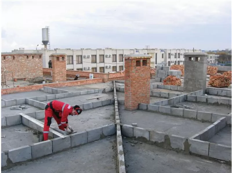 Пенобетон. Оборудование. Мобильный строительный комплекс FC100W2 11