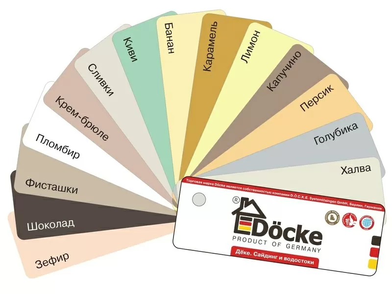 Сайдинг Деке Docke Россия от 38грн, купить виниловый сайдинг недорого