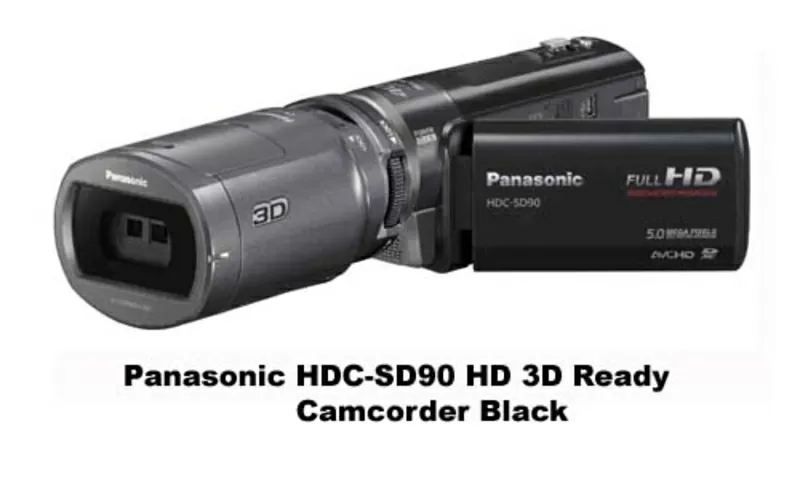  Panasonic HDC-SD90 3D. Поддерживает съемку в 3D