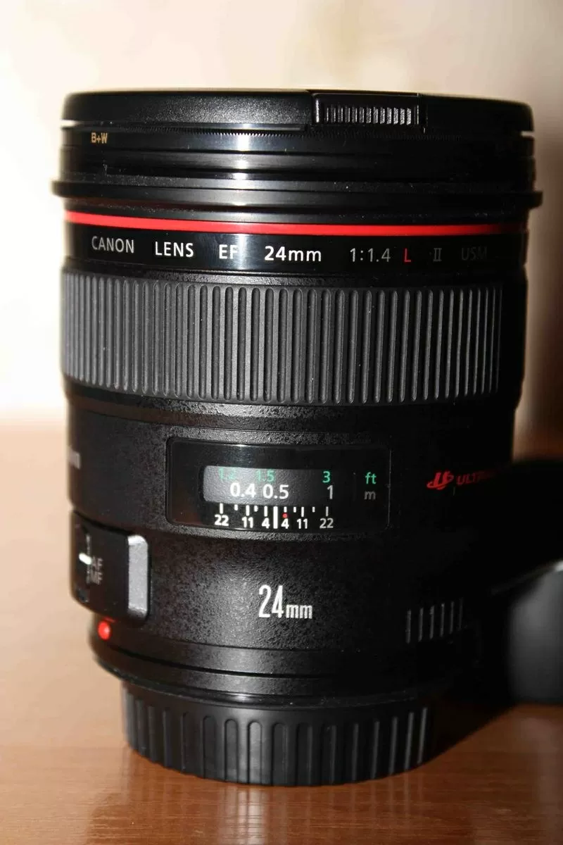 продам объектив Canon EF 24mm f/1.4L II USM