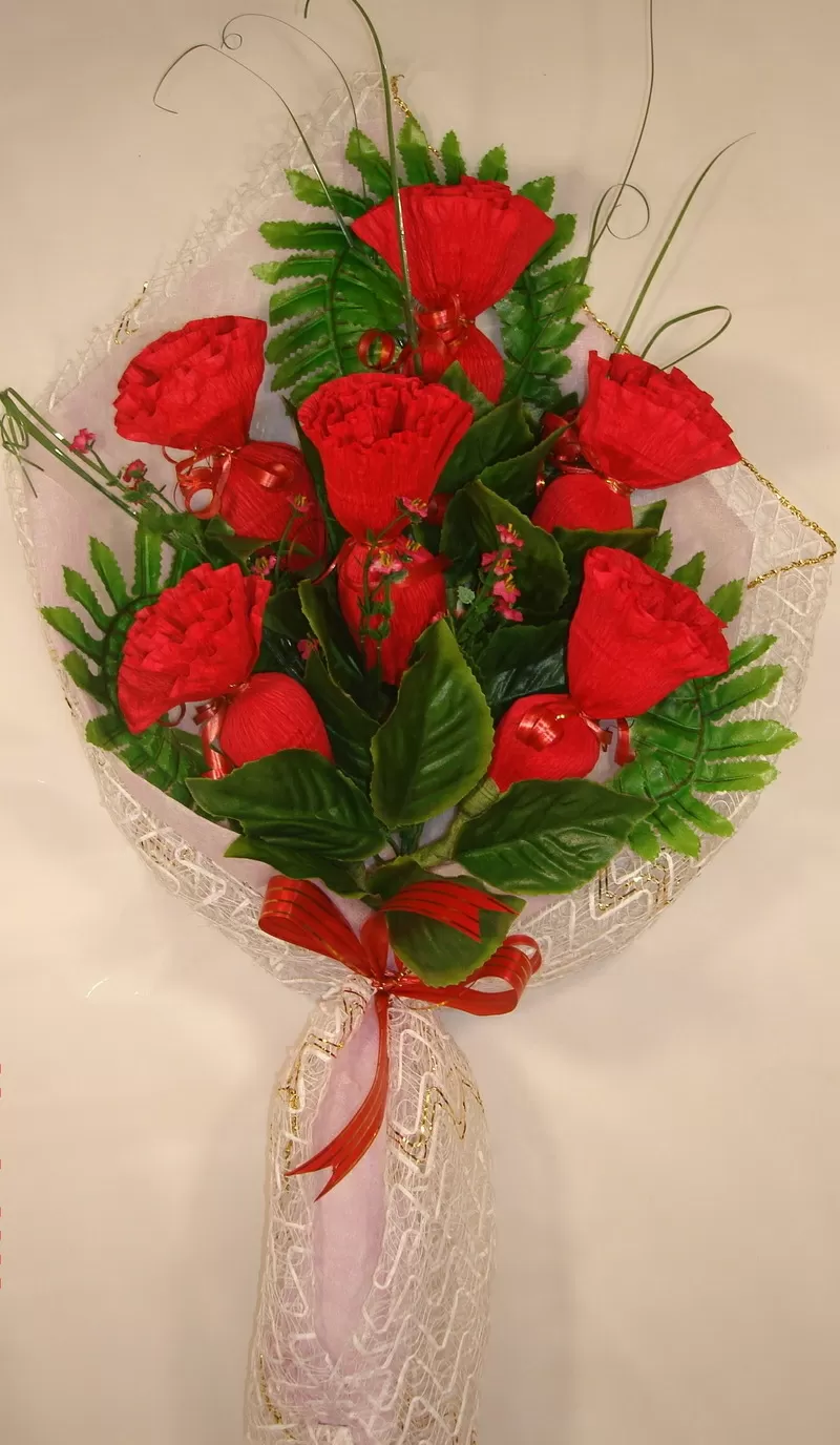 Букеты из конфет - необычные подарки на любой праздник