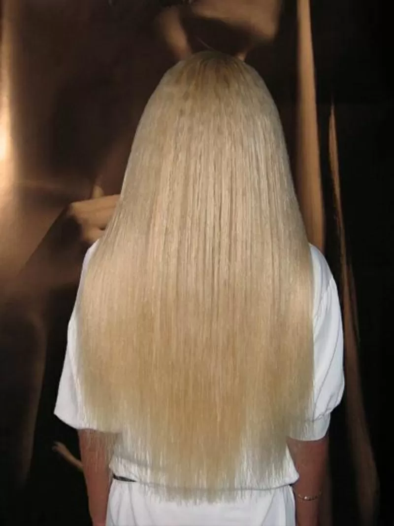 Наращивание волос в Киеве. Итальянская технология.