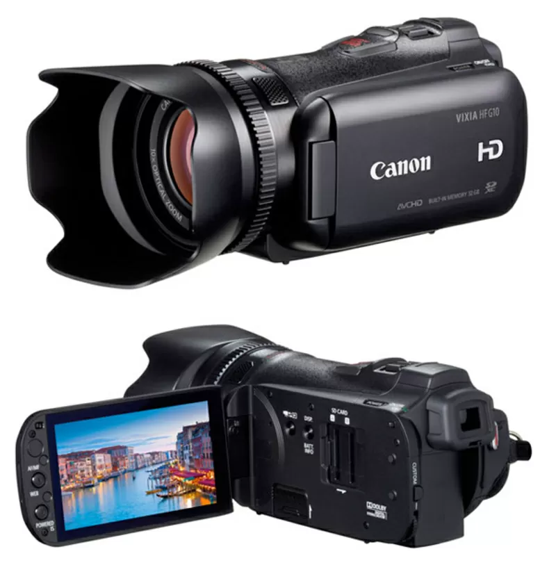 Canon HF G10 – полупрофессиональная видеокамера 