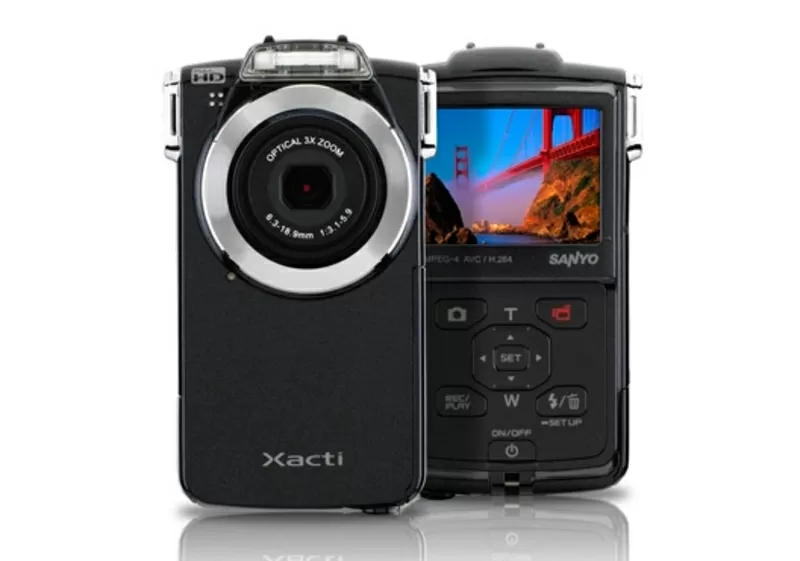 SANYO Xacti VPC-PD2BK видео Full HD и снимки до 10 МП 