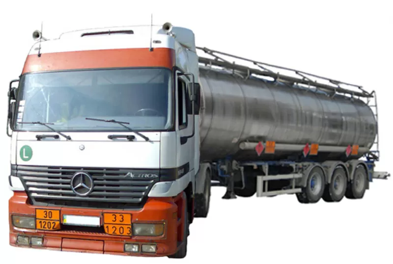 Услуги бензовозов, перевозка бензин дизельное топливо по Киеву и Украине
