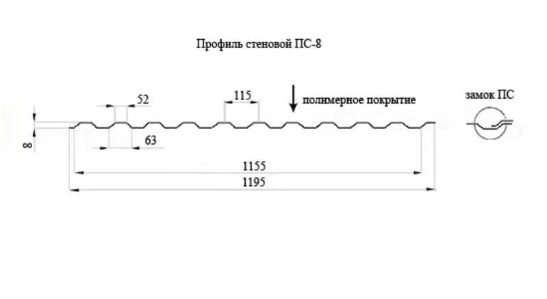 Профнастил,  доступные цены