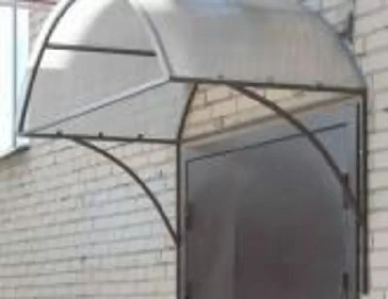 Изготавливаем металлоконструкции. Навесы, козырьки Выполним сварочные 6