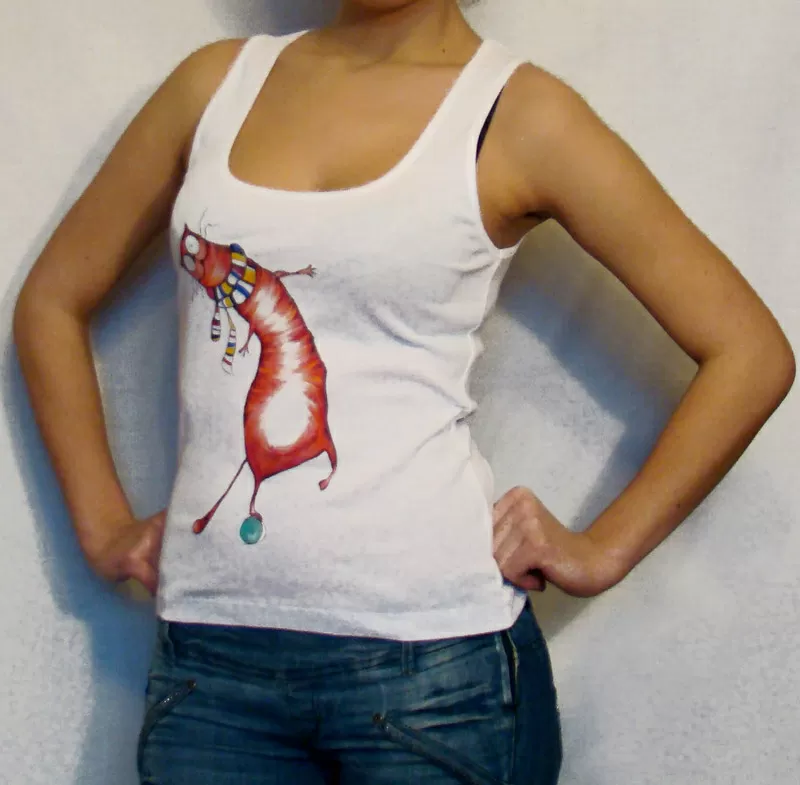 Ручная роспись одежды и аксессуаров 5