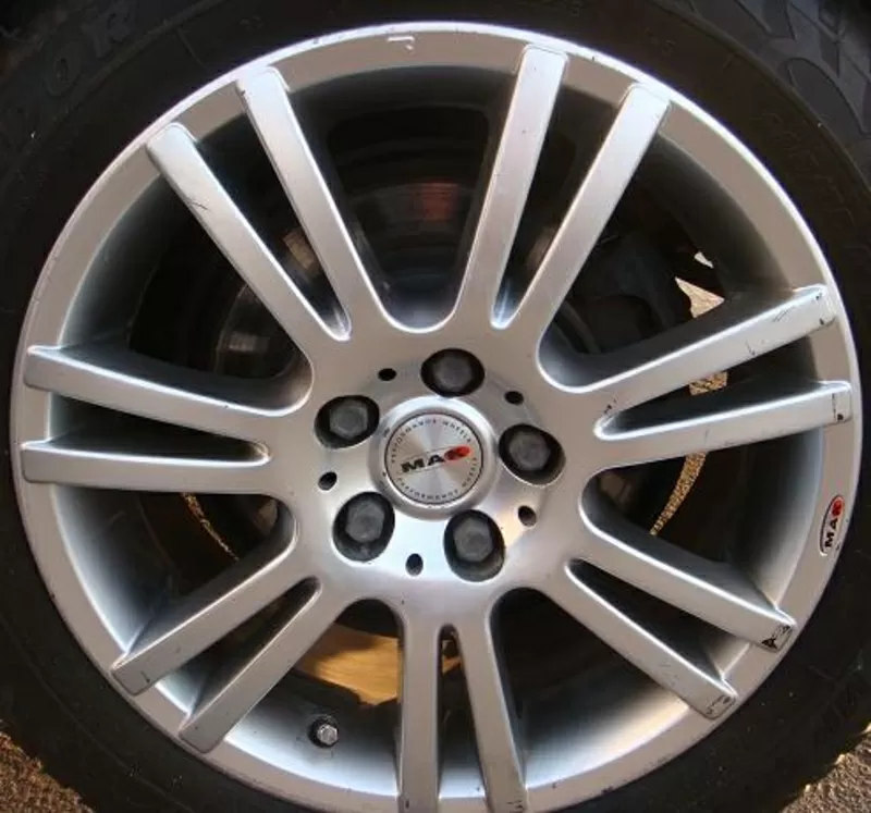 Продам б/у литые диски MAK Fiorano,  R16,  PCD5x100,  ET50,  