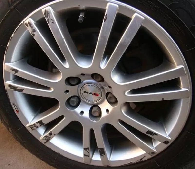 Продам б/у литые диски MAK Fiorano,  R16,  PCD5x100,  ET50,   4