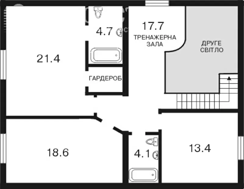 Продам 5-комнатную двухуровневую квартиру в центре Киева  4