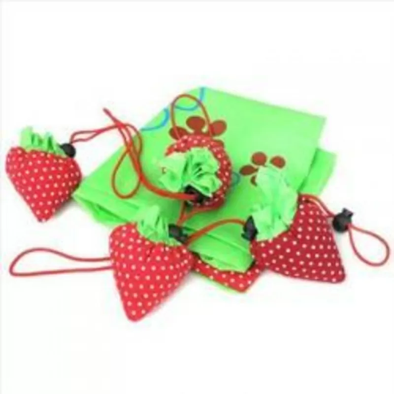 Эко сумочки клубнички. 3