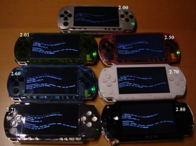 PSP SLIM с постоянной не слетаемой прошивкой