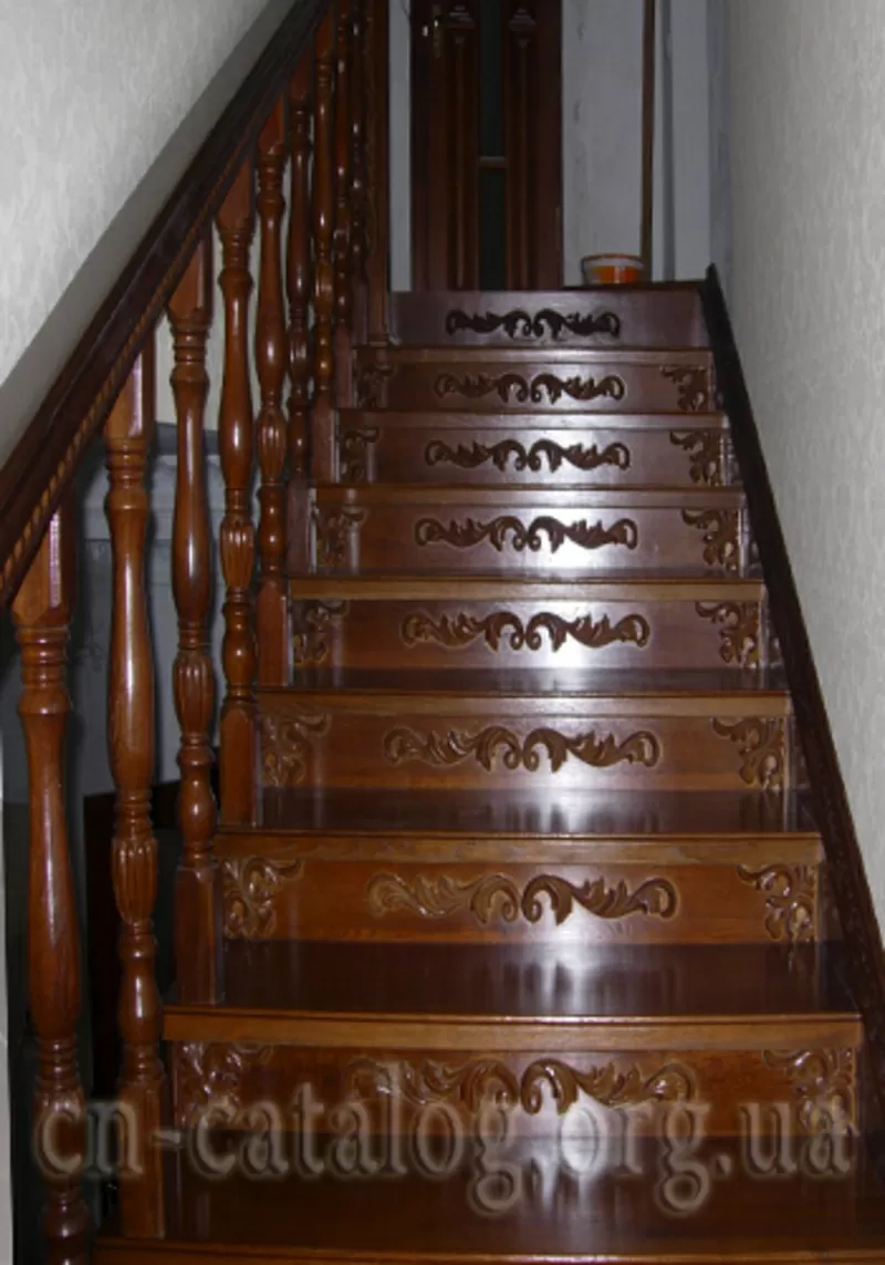 Деревянные лестницы Киев 2