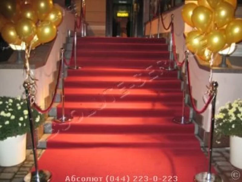 Аренда красной дорожки киев, красной ковровой дорожки аренда киев 2