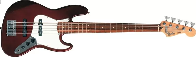 Бас гитара Fender Jazz Bass(5-ти струнный)пассив.(Mexico)т.0677631193