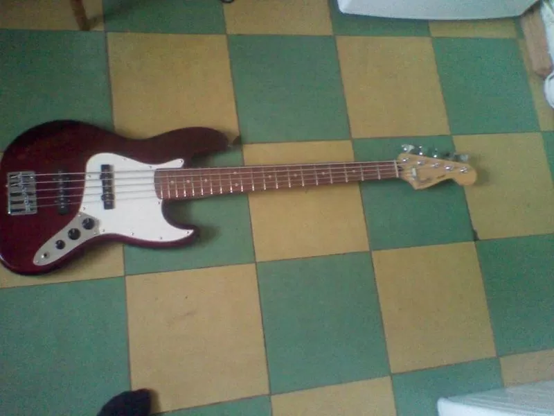 Бас гитара Fender Jazz Bass(5-ти струнный)пассив.(Mexico)т.0677631193 5