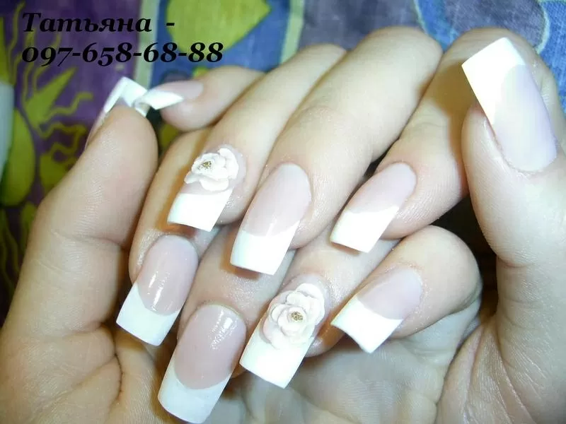 наращивание ногтей