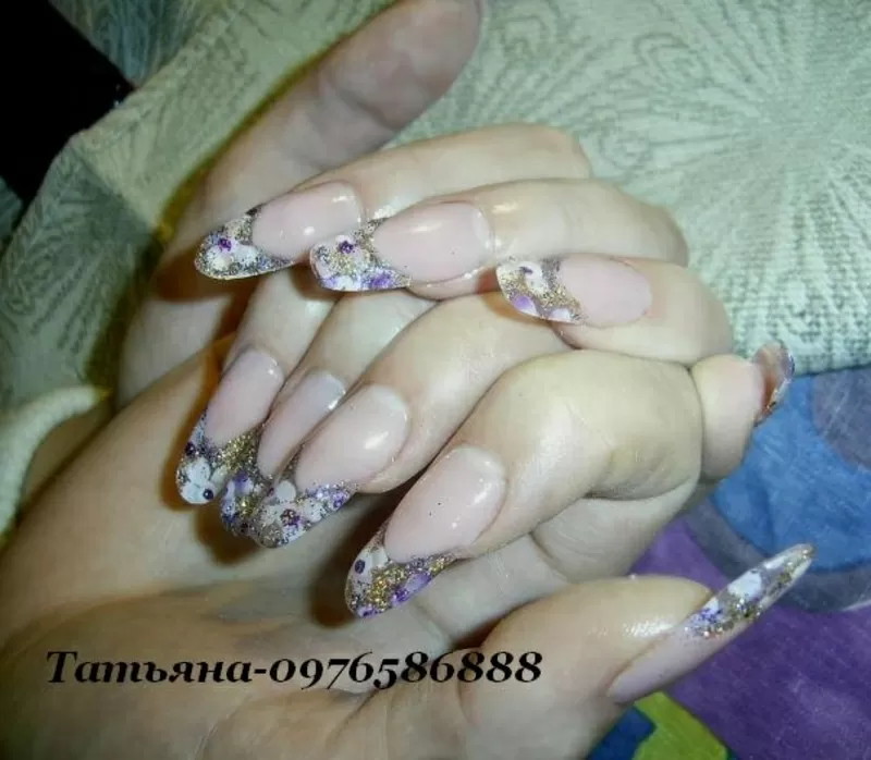 наращивание ногтей 3