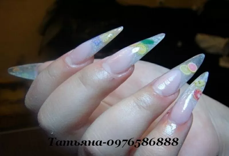 наращивание ногтей 4