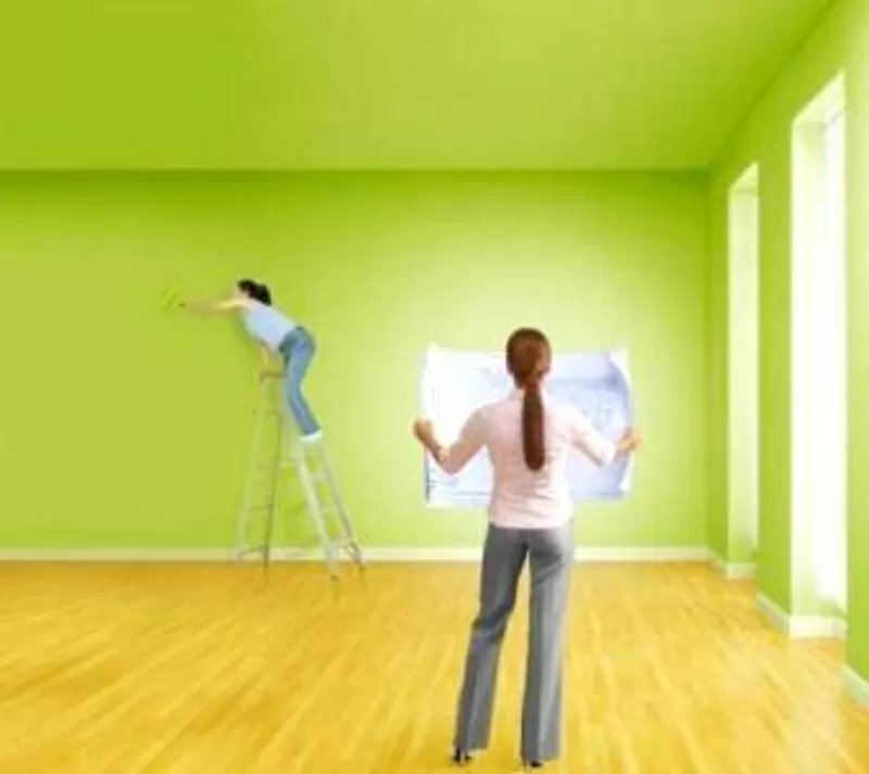 Поклейка обоев