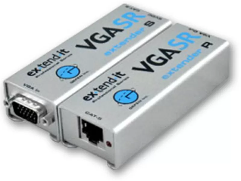 EXT-VGA-141SRN - Удлинитель линий VGA по витой паре (5 Cat) на 50 м