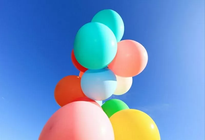 Оформление воздушными шарами