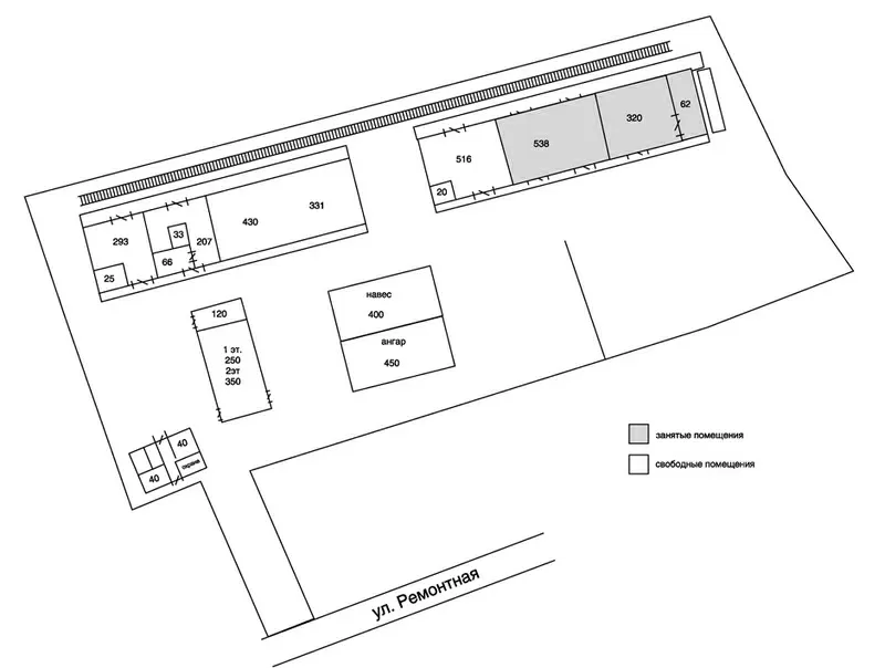 Комплекс зданий общей площадью 4426 кв.м 3