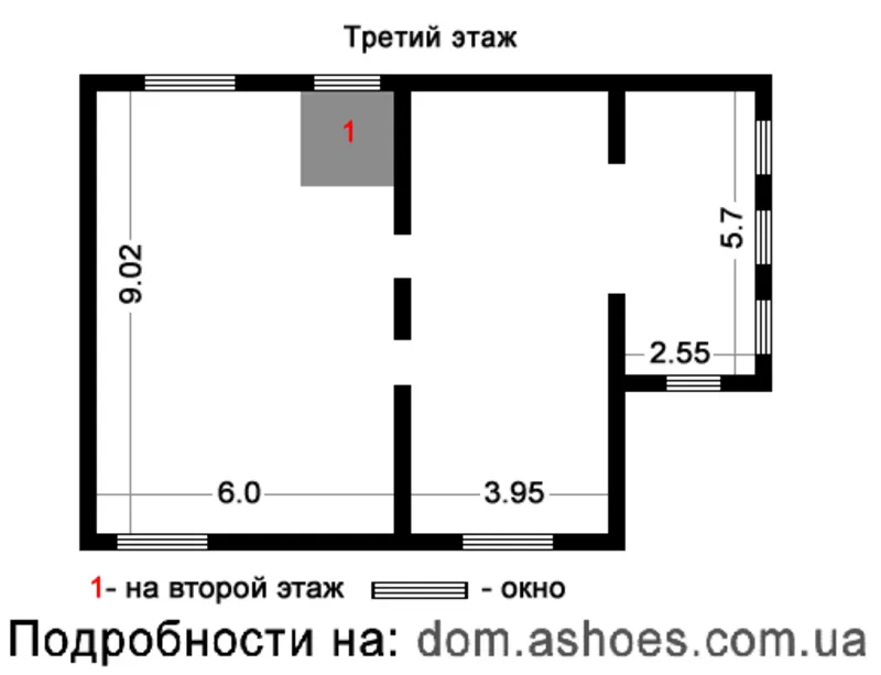 Недостроенный дом. 3 этажа. площадь 300 кв. м. 7