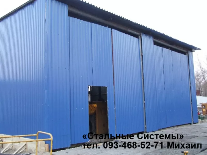 ангары, каркасное строительство, сендвич-панели завод+++