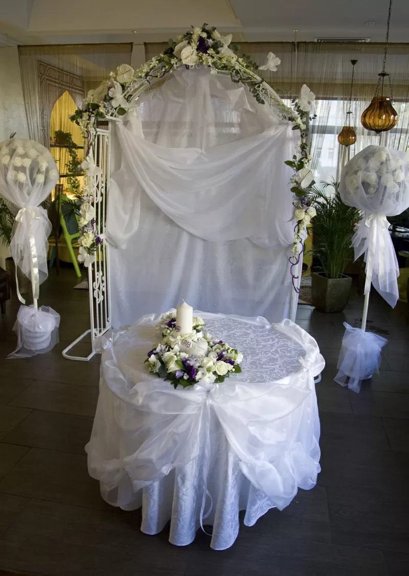 Свадебная арка,  Оформление выездной церемонии