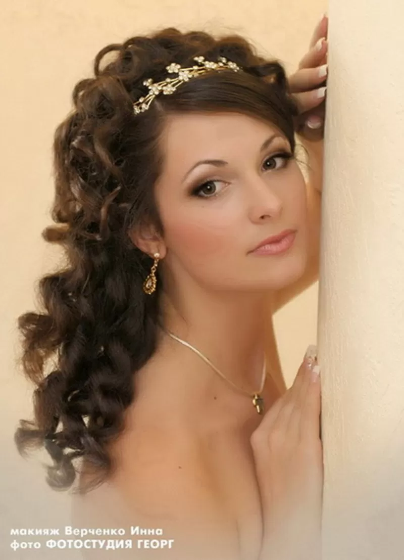 свадебные прически макияж 2
