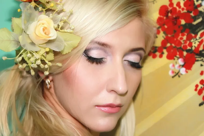 свадебные прически макияж 20