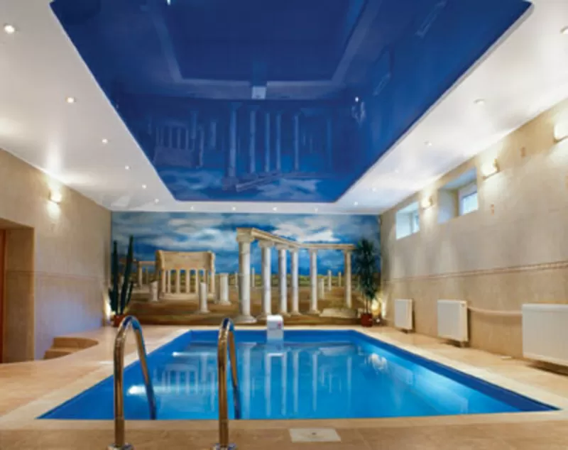 Французские натяжные потолки в Киеве 6