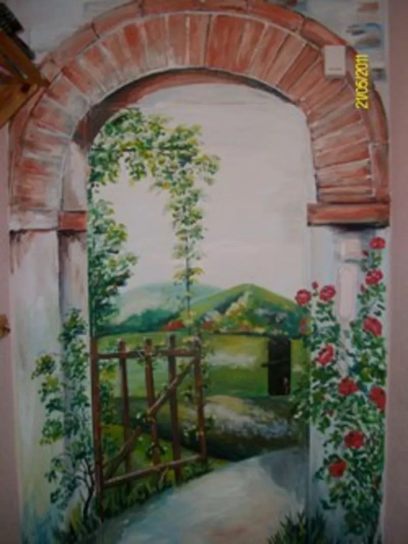 Настенная и потолочная роспись 2