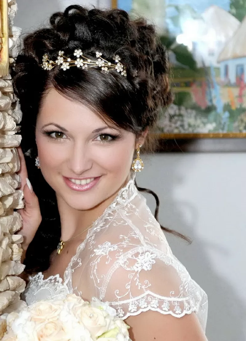 свадебные прически и макияж 3