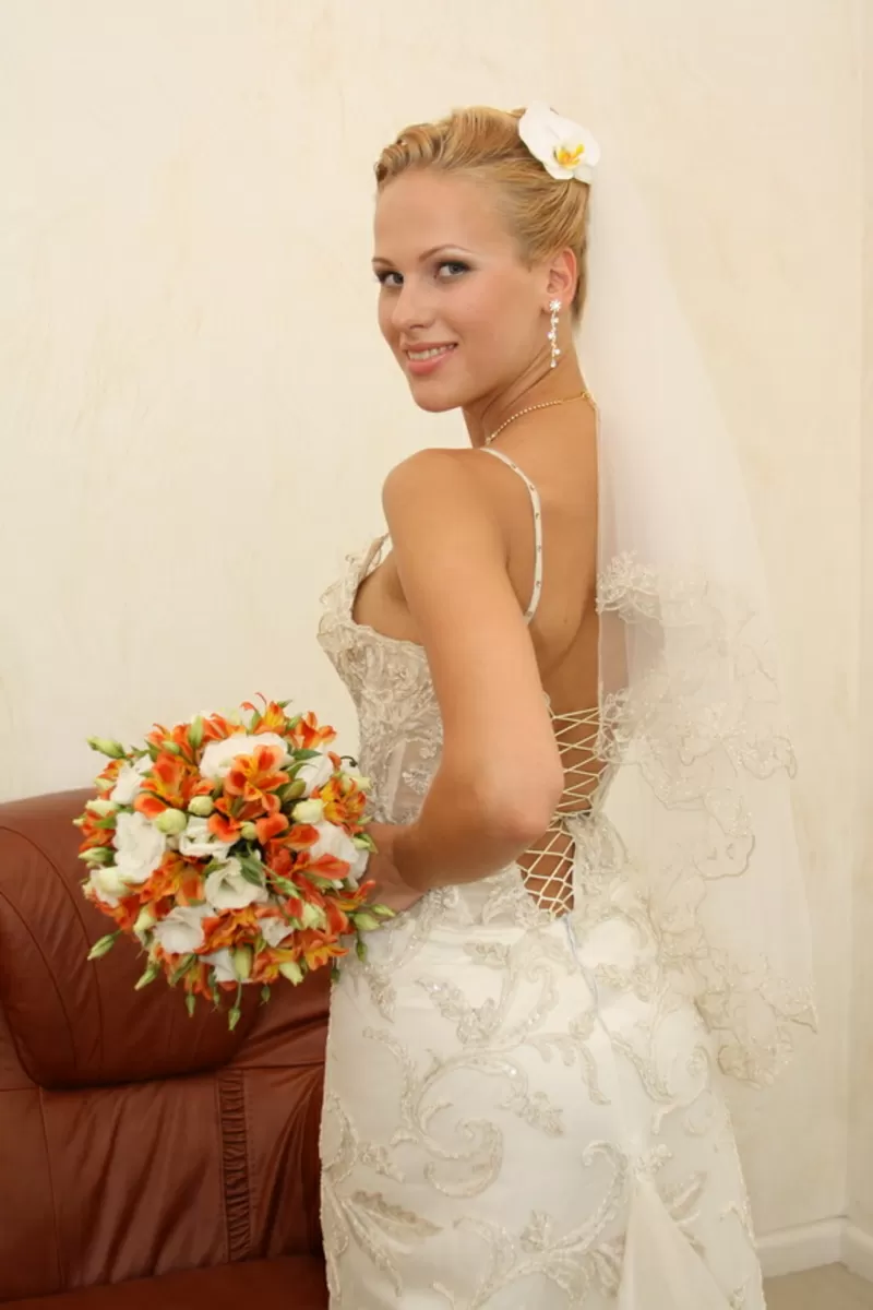 свадебные прически и макияж 4